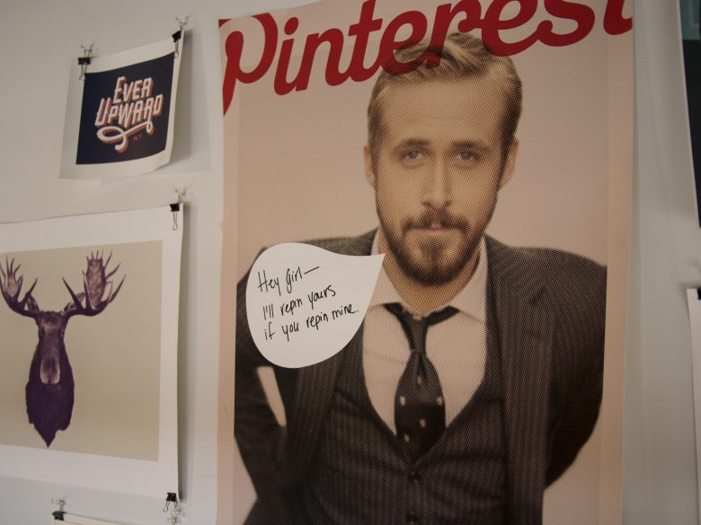 Auch ein zwei Ryan-Gosling-Bilder könnten sich auf Pinterest finden. © Pinterest