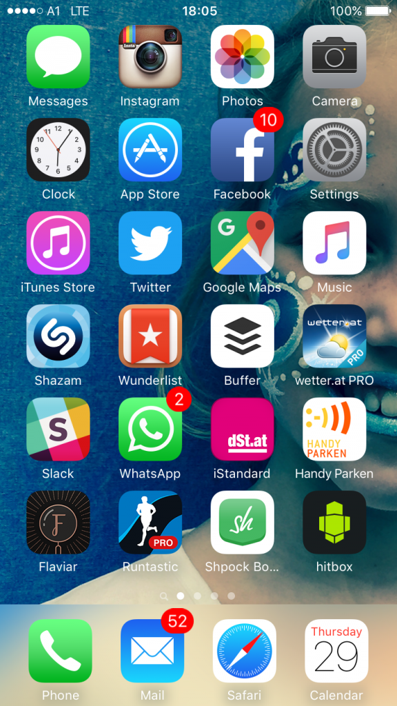 Diese Apps nutzt Holle auf sienem iPhone 6.