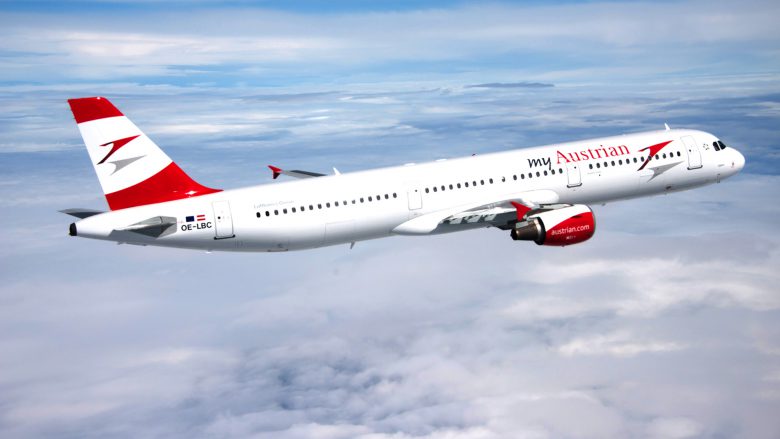 Ein Airbus A321 der Austrian Airlines über den Wolken. © Austrian Airlines