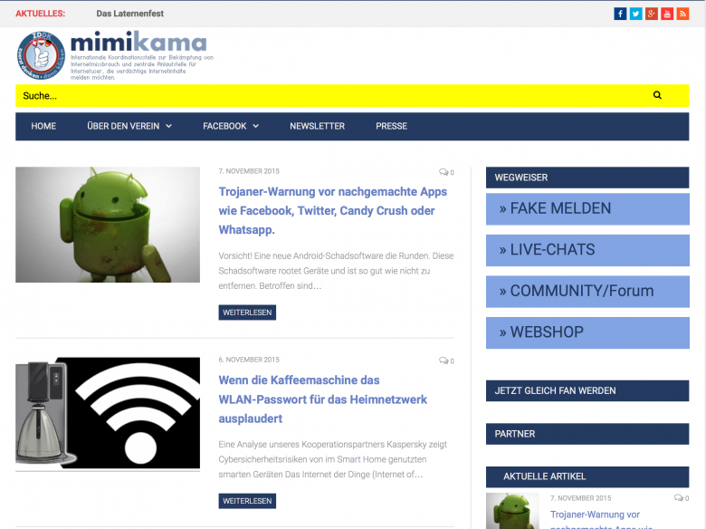 3 bis 4 Mio. Seitenaufrufe pro Monat: Mimikama.at