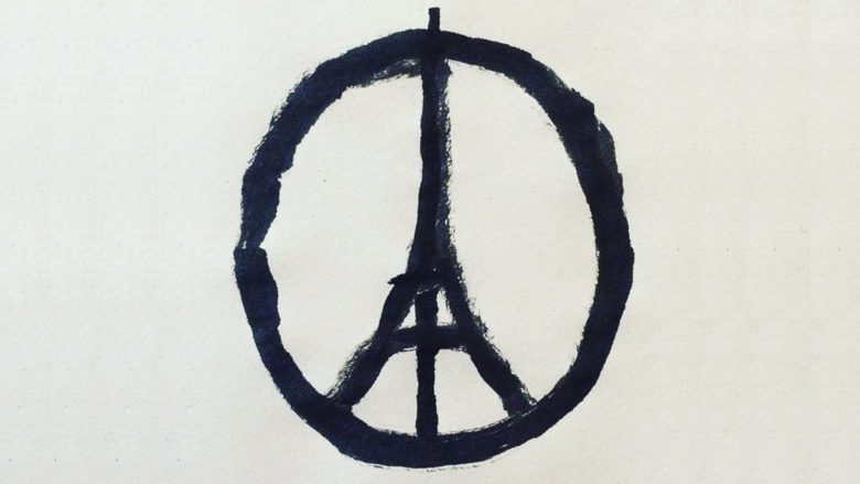 Peace for Paris. © Jean Jullien