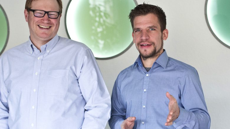Niko Lumma (COO) und Dirk Herzbach (CEO) vom Next Media Accelerator. © nma.vc