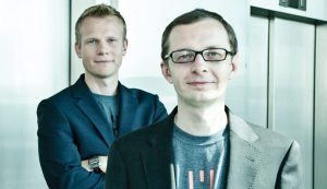 Die LingoHub-Gründer Helmut Juskewycz und Markus Merzinger. © LingoHub
