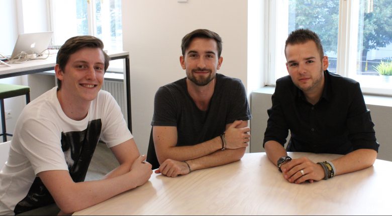 Das Gründer-Team: Jacob Wagner, Dominik Beron und Christoph Hauer. © RefugeesWork.at