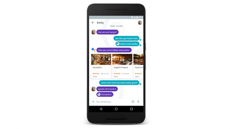 Die Messaging-App Allo kommt irgendwann im Sommer. © Google