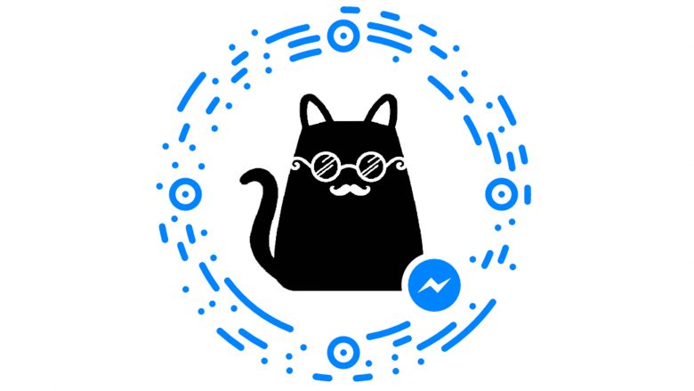 Bild mit der Messenger-App scannen und dann mit Mica chatten.