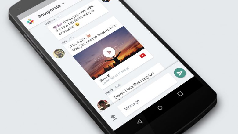 Slack ist für iOS und Android zu haben. © Slack