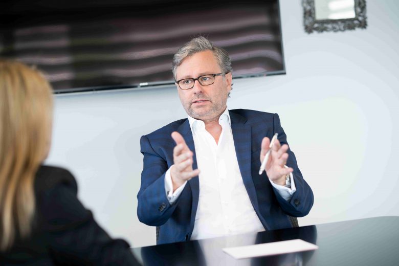 Alexander Wrabetz im Interview. © David Bohmann