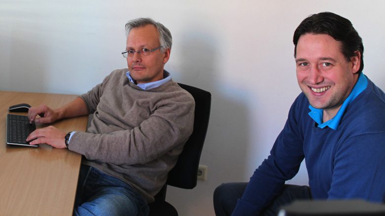Die VisoCon-Gründer Michael Wolfgang (CTO) und Andreas Kröpfl (CEO). ©VisoCon