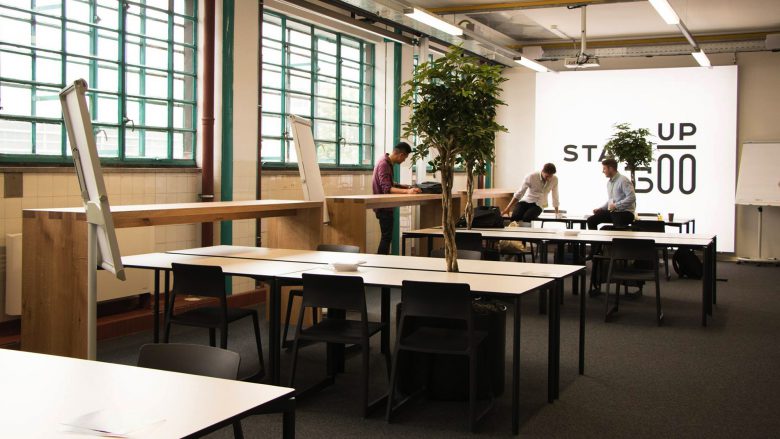 Die factory300 lädt zum Arbeiten und Feiern ein. © Startup Live