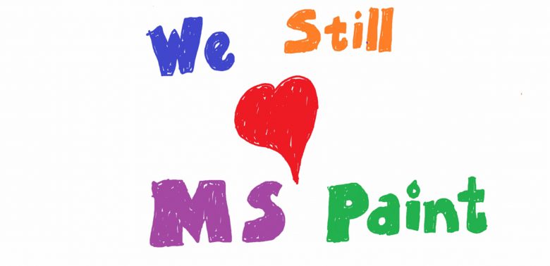 MS Paint lebt! © Microsoft