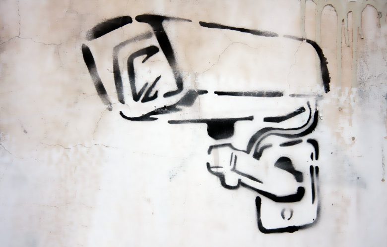 CCTV-Graffiti. © Pixabay