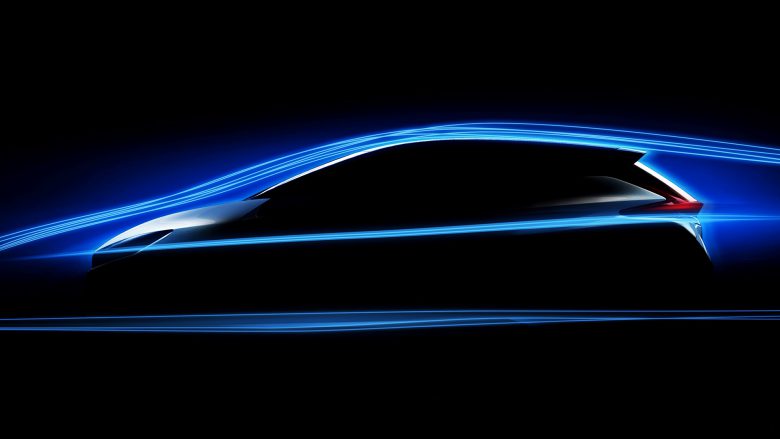 Teaser-Bild des kommenden Nissan Leaf. © Nissan