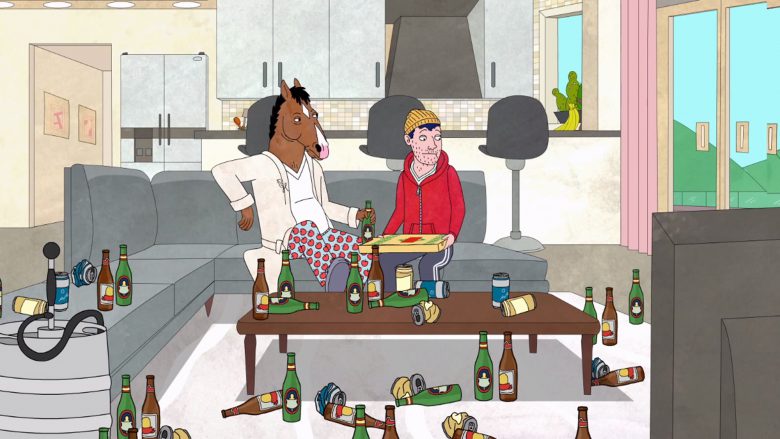 TV-Konsum à la Bojack Horseman. © Netflix Original