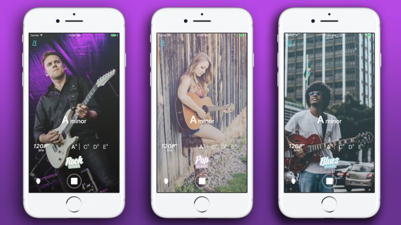 Die neue App für Gitarrenspieler. © Fretello/Montage Trending Topics