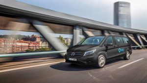 Mercedes Vans kooperiert mit US-Startup Via. © Daimler-Benz