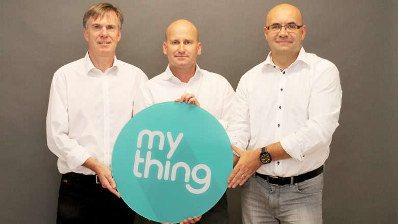 Gerhard Pail, Florian Mott und Frank Kappe von mything. © mything.com