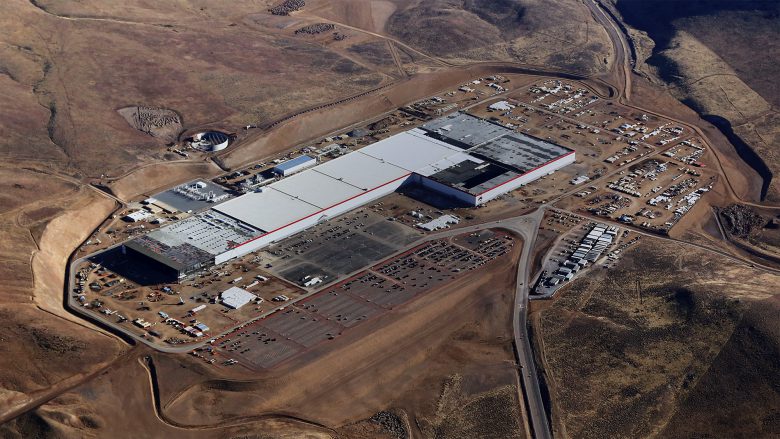 Teslas Gigafactory in Nevada. © Tesla Motors