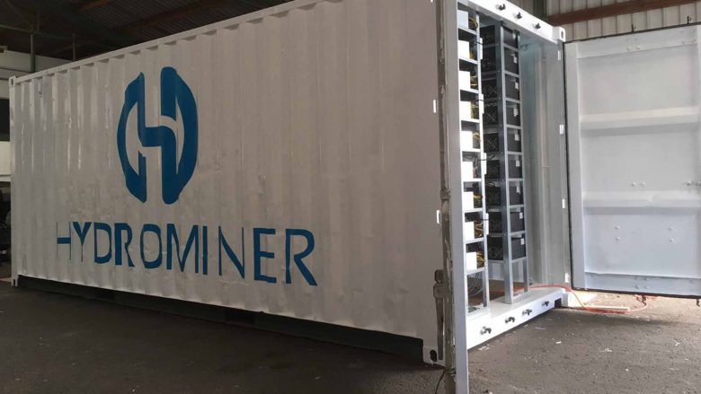 Minen im Container. © Hydrominer
