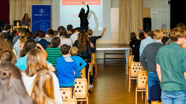 Startup-Unterricht am Wiener Schottengymnasium. © Philip Rusch
