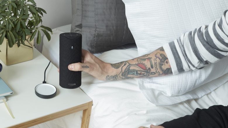 Amazon Tap mit integrierter Alexa-Sprachsteuerung. © Amazon