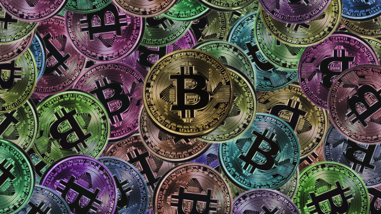 Viele bunte Bitcoins. © Pixabay