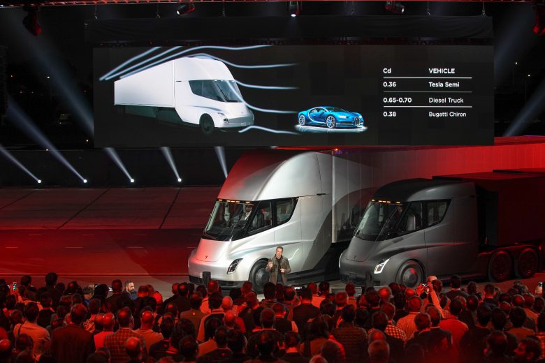 Tesla Semi Truck. © Tesla Motors