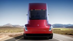 Tesla Semi Truck. © Tesla Motors