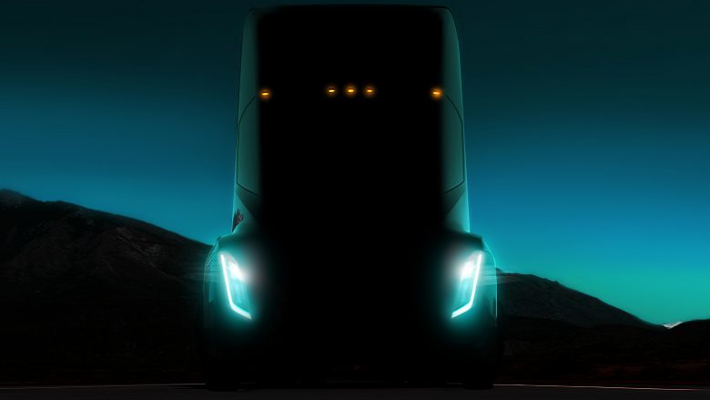 Tesla Semi Truck. © Tesla Motors