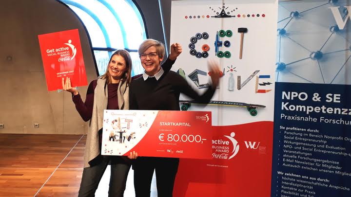 discovering hands - die Gewinner des Get Active Social Business Award 2017. © Get Active Social Business Award