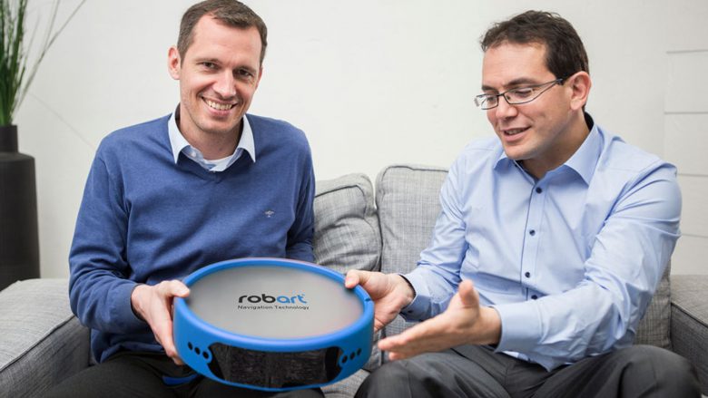 Die Robart-Gründer Harold Artés und Michael Schahpar. © Robart GmbH