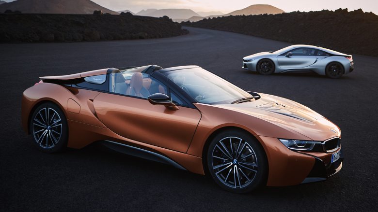 BMW i8 Roadster und BMW i8 Coupé. © BMW Group