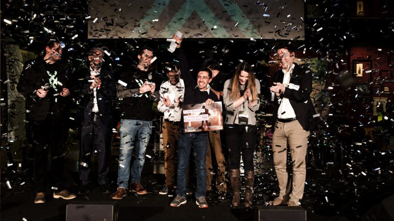 BetterSpot gewinnt der Jury-Preis am ersten Demo Day von weXelerate. © weXelerate