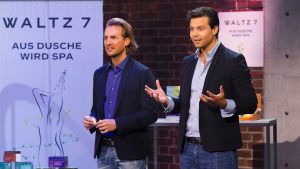 Die Waltz7-Gründer beim Pitch bei "2 Minuten 2 Millionen". © Puls 4