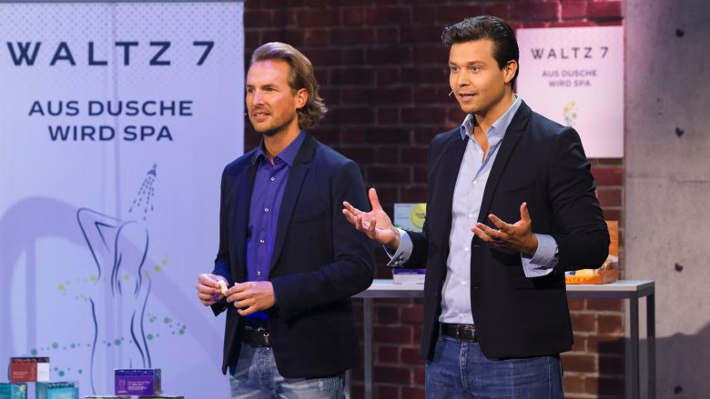 Die Waltz7-Gründer beim Pitch bei "2 Minuten 2 Millionen". © Puls 4