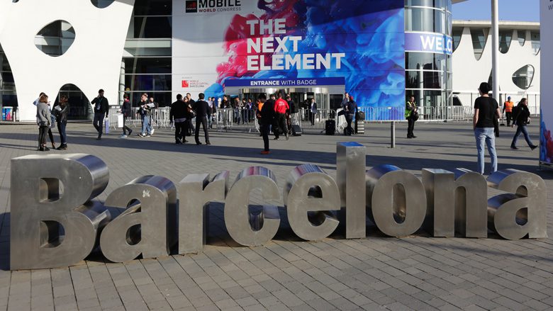 Am Mobile World Congress in Barcelona. © MWC