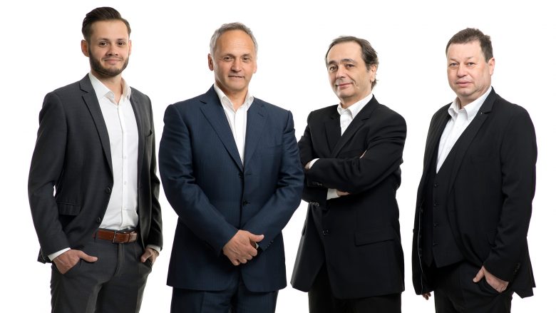 Marco Neumayer, Hans Neumayer, Walter Kassegger und Berno Mogel von Fenja Funds. © Fenja Funds