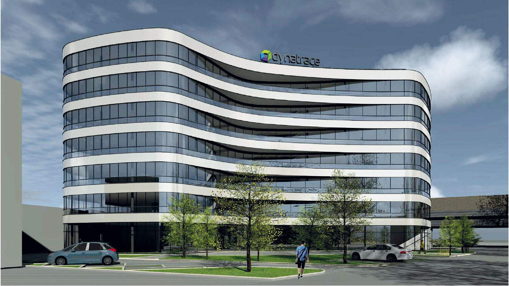 So soll das neue Dynatrace-Headquater aussehen. © PLANET architects /Dynatrace