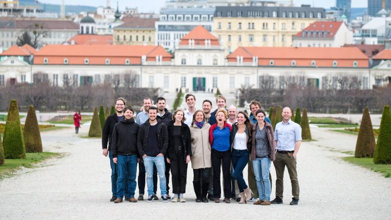 Das Swimsol-Team in Wien. © Swimsol