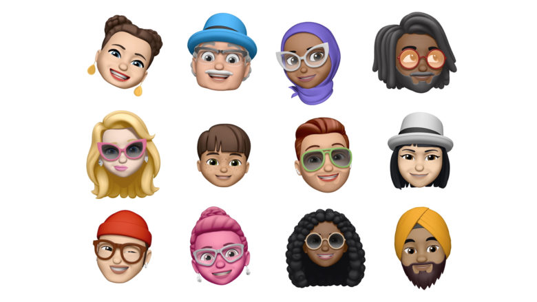 Die neuen Memojis. © Apple