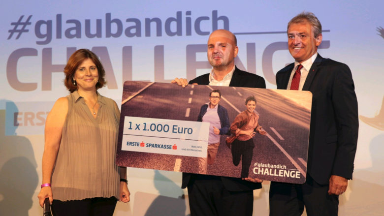 Doris Agneter (tecnet equity), Rainer Schultheis (Saphenus) und Helge Haslinger (Sparkasse Niederösterreich). © David Bitzan