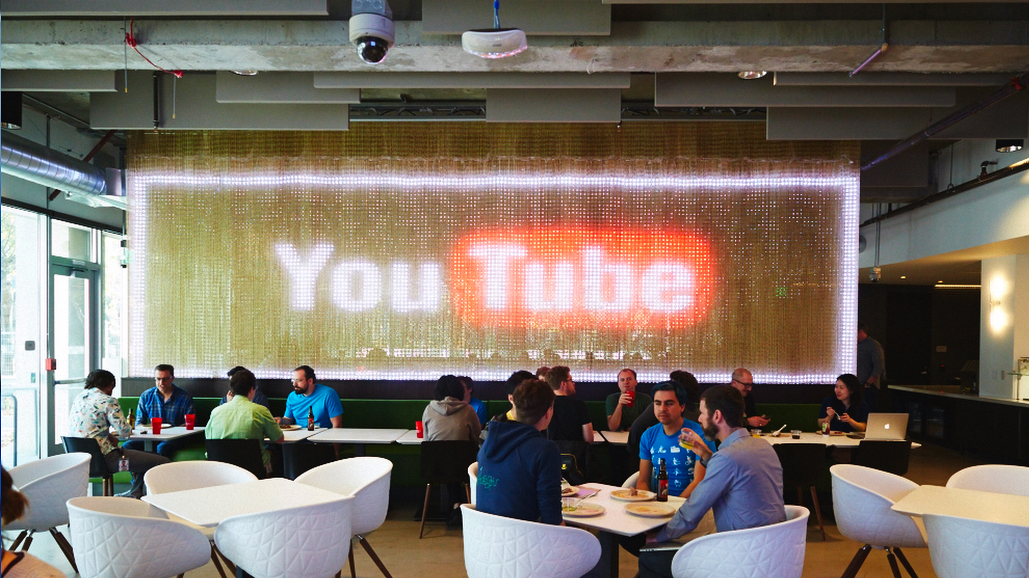 Im YouTube-Cafe. © Google