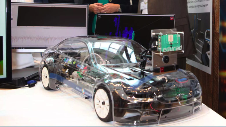 Sensor-Demonstrator des Virtual Vehicle. © Virtual Vehicle Research Center