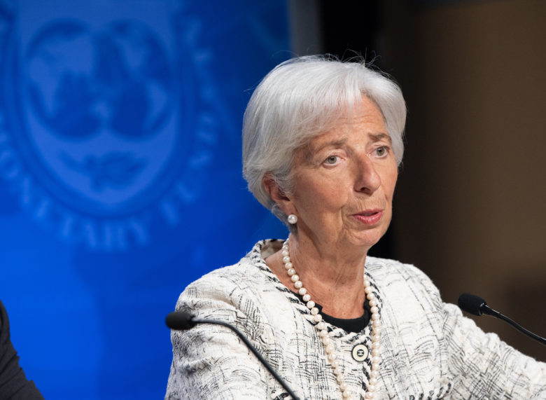 EZB-Chefin Christine Lagarde. © IWF