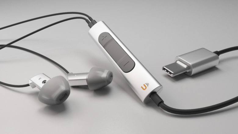 Kopfhörer mit USound-Speaker. © USound