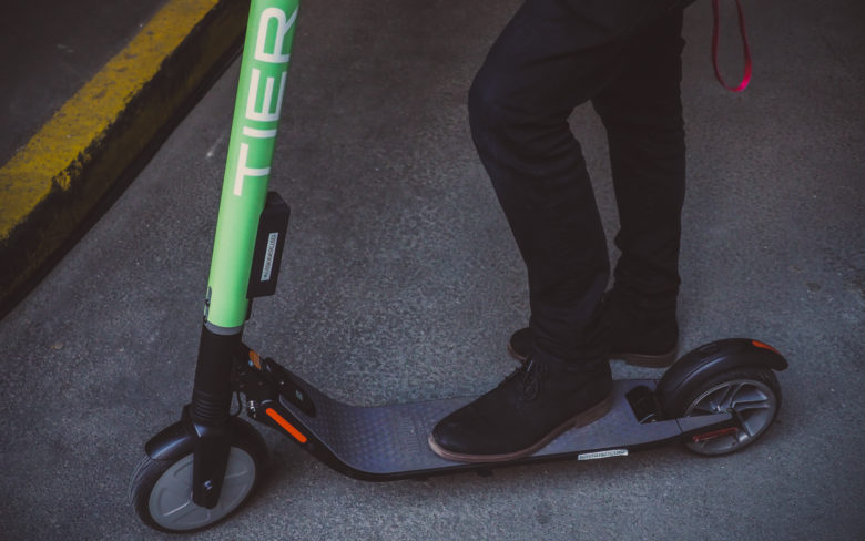 Die Tier-Mobility-Scooter stammen von Hersteller Ninebot. © Trending Topics.