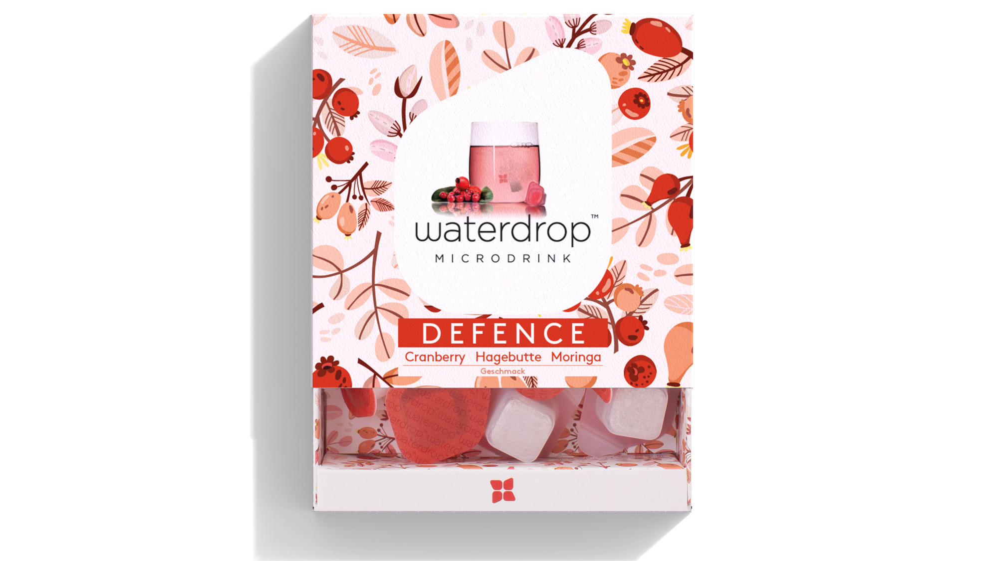 Waterdrop: einzeln verpackte Brausetabletten ohne Zucker und Konservierungsstoffe © Waterdrop