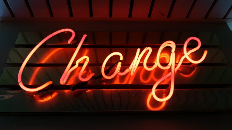 Change is coming. © Ross Findon on Unsplash