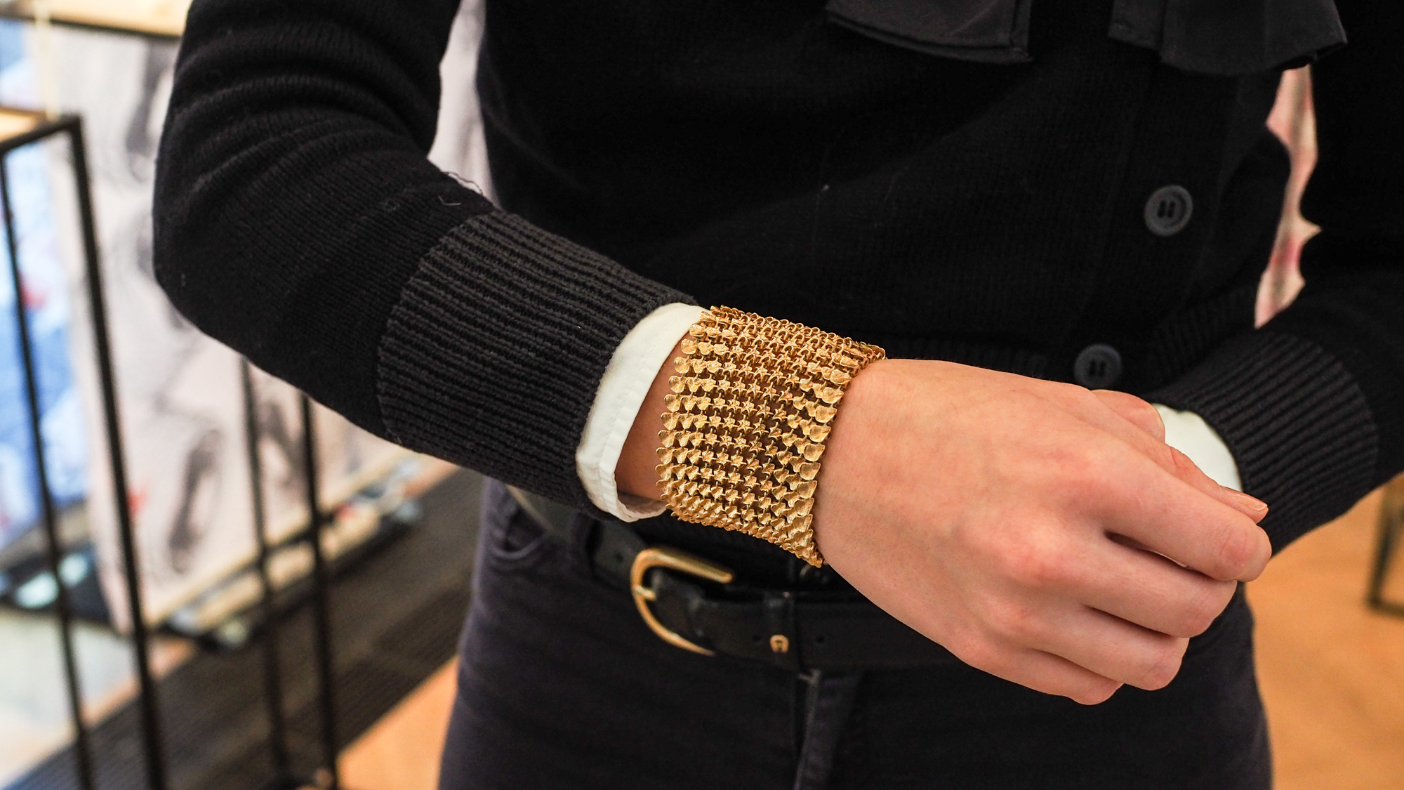 Marie Boltensterns Armband aus 18-karätigem Gold kommt aus dem 3D-Drucker © Trending Topics