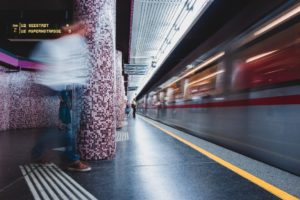 In der Wiener U-Bahn. © Unsplash